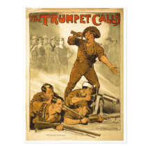 World War 1 Austrailian Army Poster Post Card