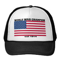 World War Champion Hat hats