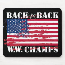 World War Champions Mouse Pads
