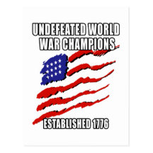 World War Champions Post Card