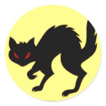 World War II AirCraft Black Cat Sticker Art