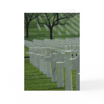 World War II cemetery, Memorial Day Greeting Cards