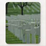 World War II cemetery, Memorial Day Mouse Pads