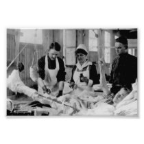 World War One Nurse Field Hospital Photographic Print