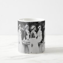 World War One Nurses with Stretcher Coffee Mug