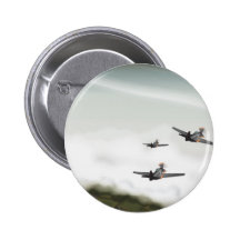 World War Two Aeroplanes Buttons