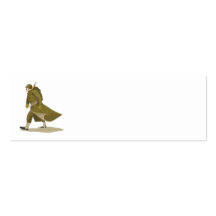 World War Two American Soldier Business Card