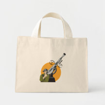 World War Two British Soldier Machine Gun Canvas Bag