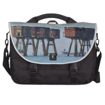 World War Two Estuary Defences Laptop Commuter Bag