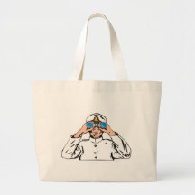 World war two navy captain sailor binoculars bag