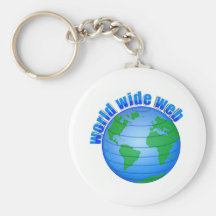 World Wide Web Keychain
