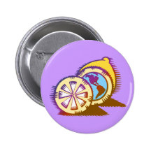 Worldly Lemons Pin