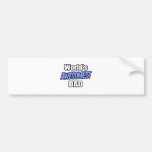 World's Awesomest Dad Bumper Sticker