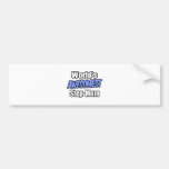 World's Awesomest Step-Mom Bumper Stickers