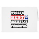 World's Best Assistant Principal Cards