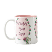 Worlds Best Aunt Coffee Mugs