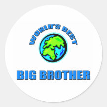 World's Best Big Brother Sticker