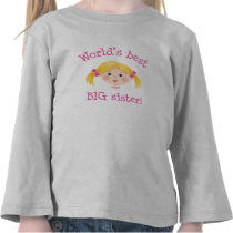 Worlds best big sister - blonde hair