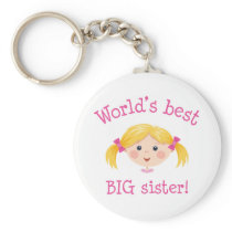 Worlds best big sister - blonde hair