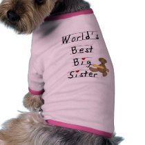 World's Best Big Sister Tshirts and Gifts Pet Tshirt