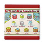 World's Best Billiard Chalks magnets