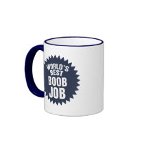 World's Best Boob Job Mug