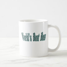Worlds Best Boss Coffee Mugs