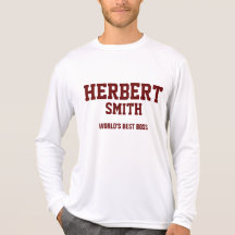 World's Best Boss Customizable Text Shirt