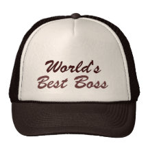 Worlds Best Boss Hats