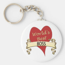 World's Best Boss Key Chains