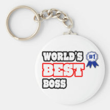 World's Best Boss Keychain