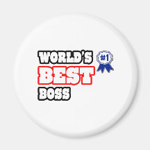 World's Best Boss Magnets