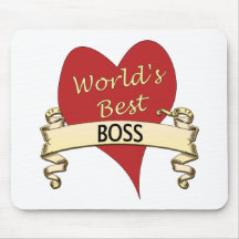 World's Best Boss Mouse Pad