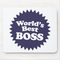 World's Best Boss Mouse Pads