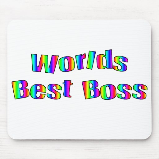 Worlds Best Boss Mousepad