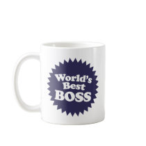 World's Best Boss Mug