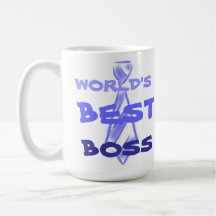 World's best boss office employer employee coffee mugs