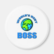 World's Best Boss Refrigerator Magnets
