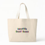 World's Best Boss Tote Bag