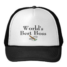 Worlds Best Boss Trucker Hat