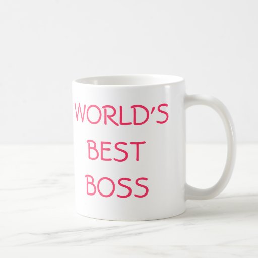 WORLD'S BEST BOSS, YOU'RE THE COFFEE MUGS