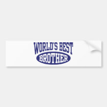 World's Best Brother bumper stickers