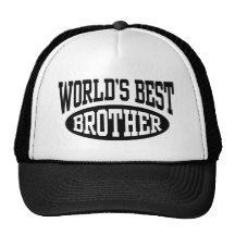 World's Best Brother Hats