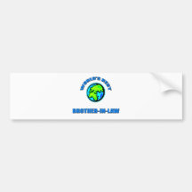 World's Best Brother-in-Law Bumper Sticker