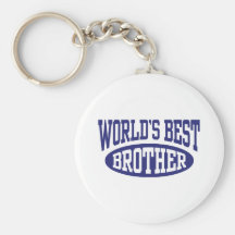 World's Best Brother Key Chain