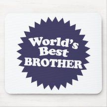 World's Best Brother Mousepad