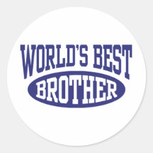 World's Best Brother Sticker