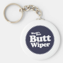 World's Best Butt Wiper Nurse CNA RNA Keychain