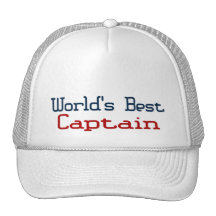 Worlds Best Captain Hat