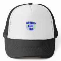 World's Best CEO Trucker Hats